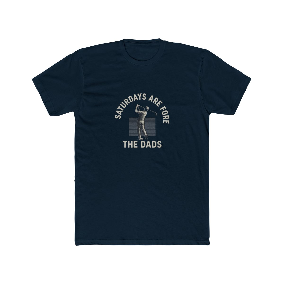 Saturdays Are Fore The Dads Golf T-Shirt - alternate angle 5, merchandise