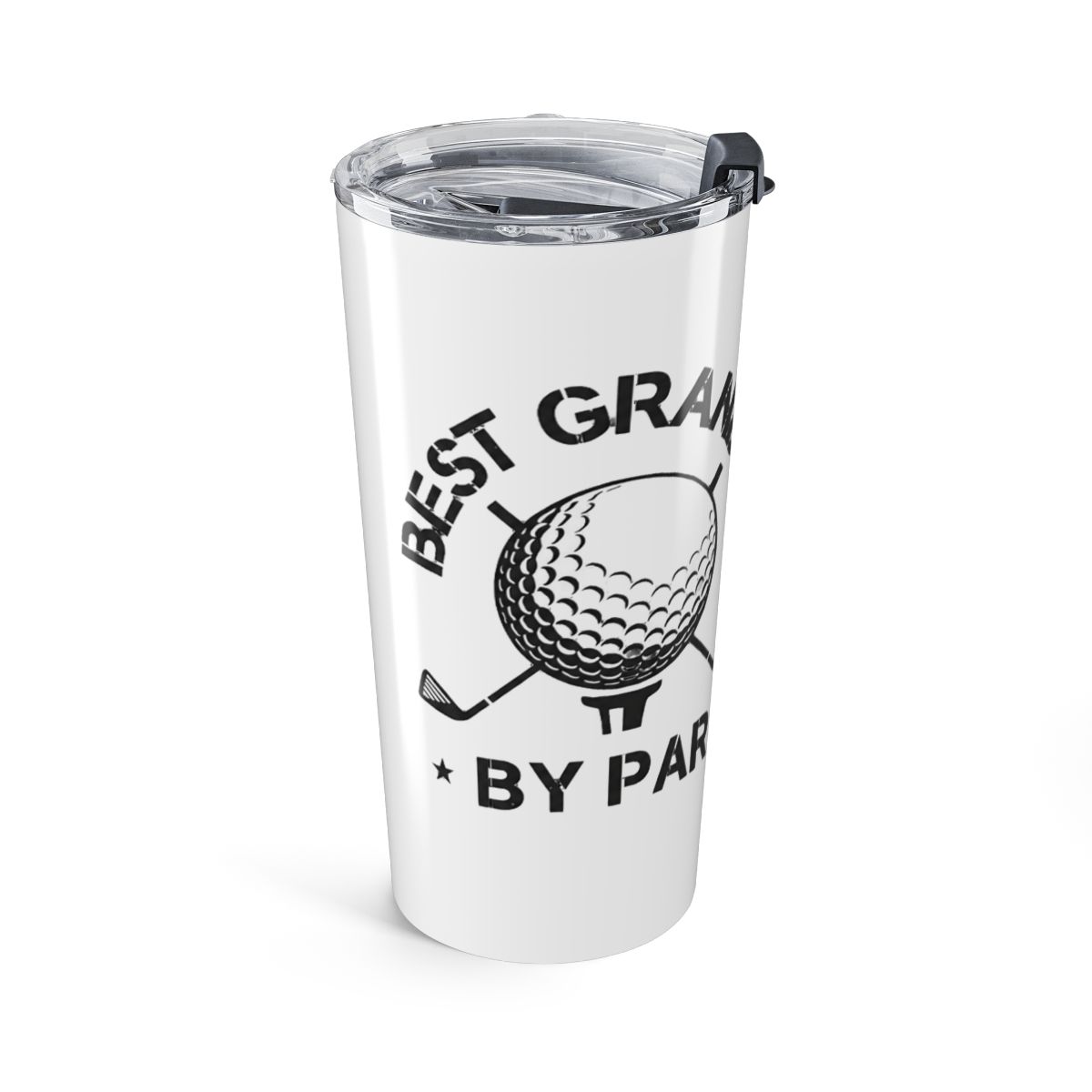 Grandpa Gifts - Christmas Gifts for Grandpa from Grandson, Granddaughter, Grandchildren, Grandkids - Grandfather Gift for Grandpas, Golf Ideas for Grandfather - Funny 20 Oz Golf Tumbler - alternate angle 3, merchandise
