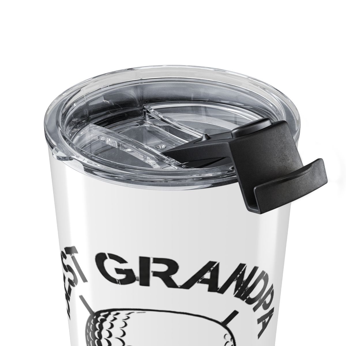Grandpa Gifts - Christmas Gifts for Grandpa from Grandson, Granddaughter, Grandchildren, Grandkids - Grandfather Gift for Grandpas, Golf Ideas for Grandfather - Funny 20 Oz Golf Tumbler - alternate angle 5, merchandise